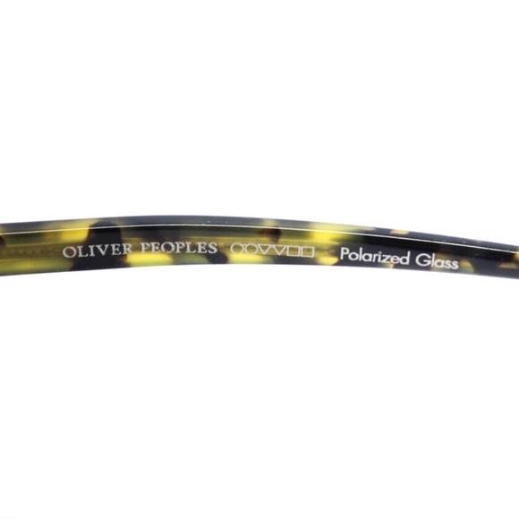 Oliver Peoples OV5346 157109 Tortoise Shell Round Ezelle Sunglasses Yellow Black